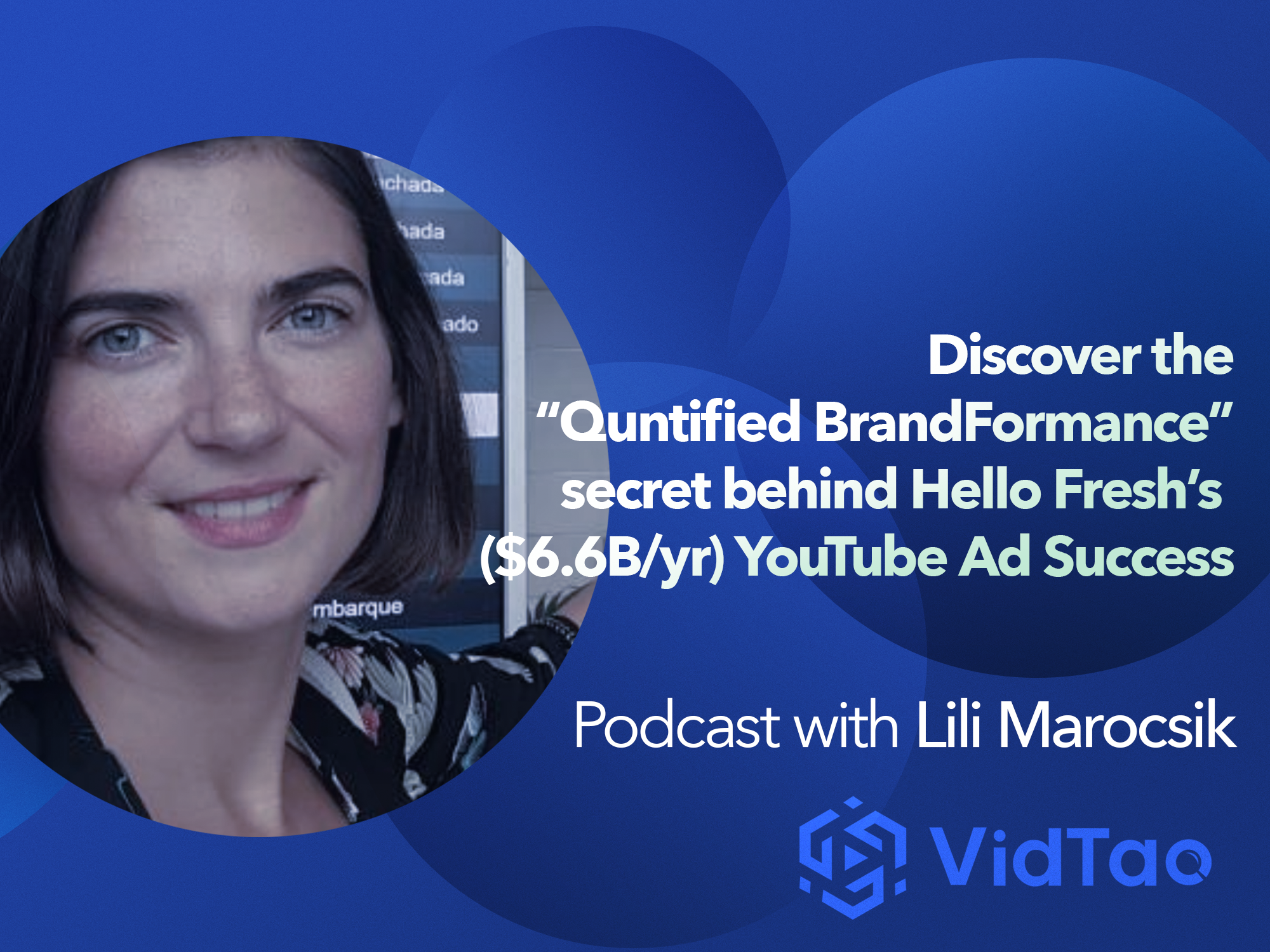 Discover The “Quantified BrandFormance” Secret Behind Hello Fresh’s ($6.6B/yr) YouTube Ad Success (Podcast with Lili Marocsik)